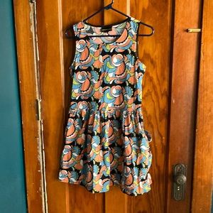 Nooworks Flower Power Big Pockets dress